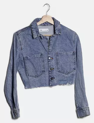Ensemble Zara : Veste + Jean - Taille XS Et S - Occasion En Très Bon état