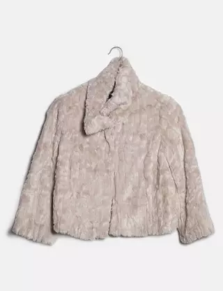 Manteau BLANCO Beige 100% Coton Taille L - Occasion Comme Neuf, Style Parka