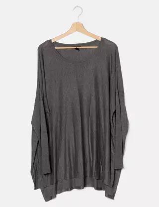 Pull Gris H&M Pour Fille, Taille 8 Ans (134 Cm) - Occasion En Très Bon état