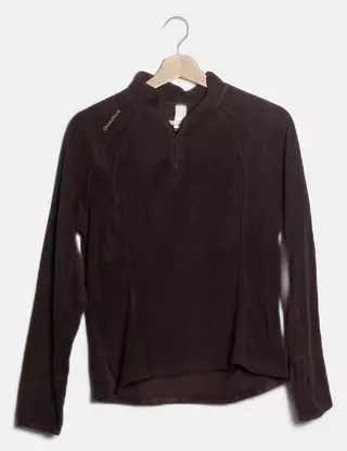 Pull polaire violet Quechua Decathlon 12 ans - Vêtements
