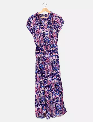 Robe D'été Bleue C&A Taille 42 - Neuve Avec étiquettes, Style évasé Sans Manches