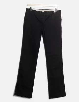 Pantalon Bébé BEBE Rayé Avec Logo Et Ceinture - Taille S Neuf Avec étiquette
