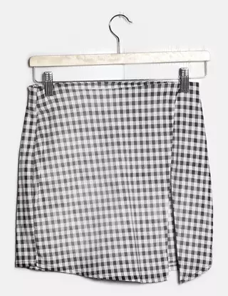 Jupe Bandage Femme Primark - Polyester Blanc - Taille 8 (Midi)