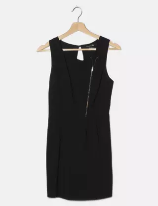 Robe Coupe Slim Forever 21 - Taille L, Gris Foncé, Très Bon état D'occasion