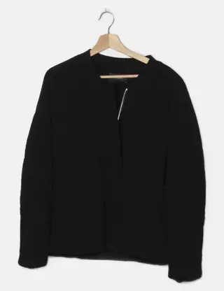 Manteau Femme Noir - COP COPINE -Taille 42 friperie pas cher et