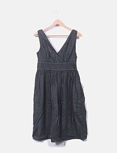 Robe T-shirt Liz Claiborne - Taille M - Rayée Multicolore - Coton - Occasion Très Bon état