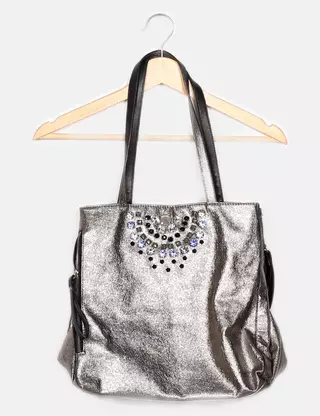 Sac à Dos Binnari Mocha Marron Faux Cuir Matelassé - Style Y2K - Occasion Très Bon état