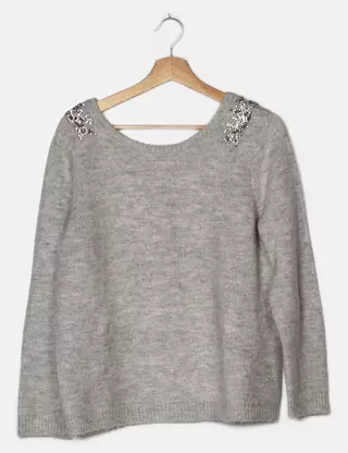 Robe beige sans manches imprimées - Femme - NAF NAF - Taille 40 - Label