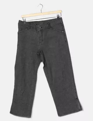 Pantalon Femme Liz Claiborne Noir City Cheville, Taille 6, Neuf Avec étiquettes