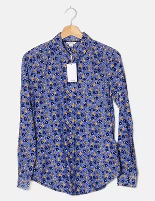 Springfield Camicia Donna In Lino Con Collo Alla Coreana – Eleganza Naturale E Fresca