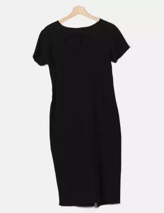 DeFacto Z6472az Maglietta Donna Nero Taglia XXL | Basic Manica Lunga In Cotone | Capo Estivo Leggero E Versatile - 4