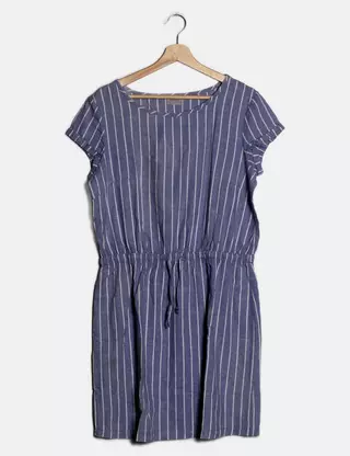 blue motion dress MIAOU Thai dress MAU-5019-CL-MOTION BLUE main image 0