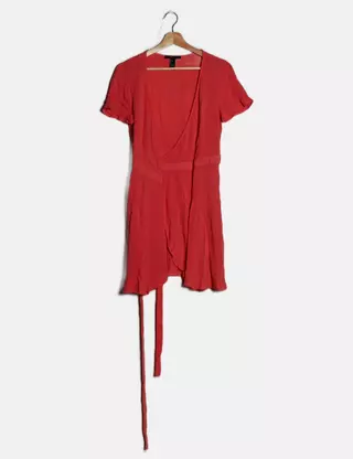 Robe noire et fleurie à manches courtes Forever 21 taille S jamais portée : Achat occasion | Robes d'été (femme) Forever 21 Noir Neuf, sans étiquette