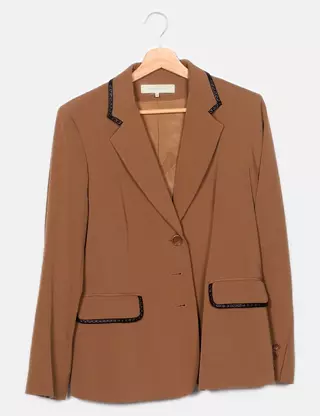 Blazer Poches Gris Gerard Darel Femme - 2416595-gris00