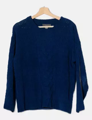 Pull Femme Primark Noir - Taille 4 (équivalent 4-6) - Manches Longues - Occasion état Très Bon