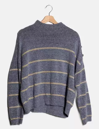 Pull Camaieu de la taille M, de couleur bleu