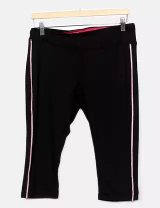 Short Cyclisme Femme Crivit – Rembourré, Noir, Taille 14 (M/L), Style Capri