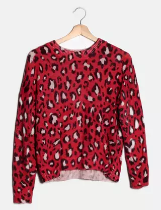 NAF NAF Sciarpa Donna Grigio a Quadri Boho Vintage