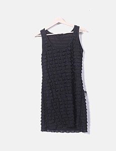 Robe Thé Femme Rouge F&F - Taille 14, Longueur Genoux, Manches Volantes, Neuve Sans étiquette