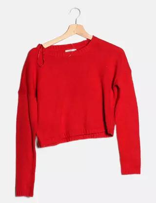 Inside Chandail Femme Col V - Jersey Coton Doux Et Confortable