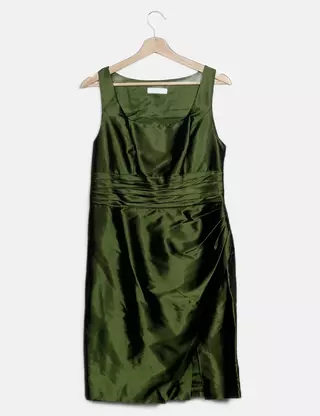javier simorra green dress Party Women sparkle prom dress