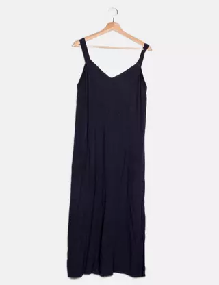 designers society dress Robes Femme Black Modest Long Sleeves Wedding dress _okendo:syndication_key:CL135356004 Combined Color:Navy Melange