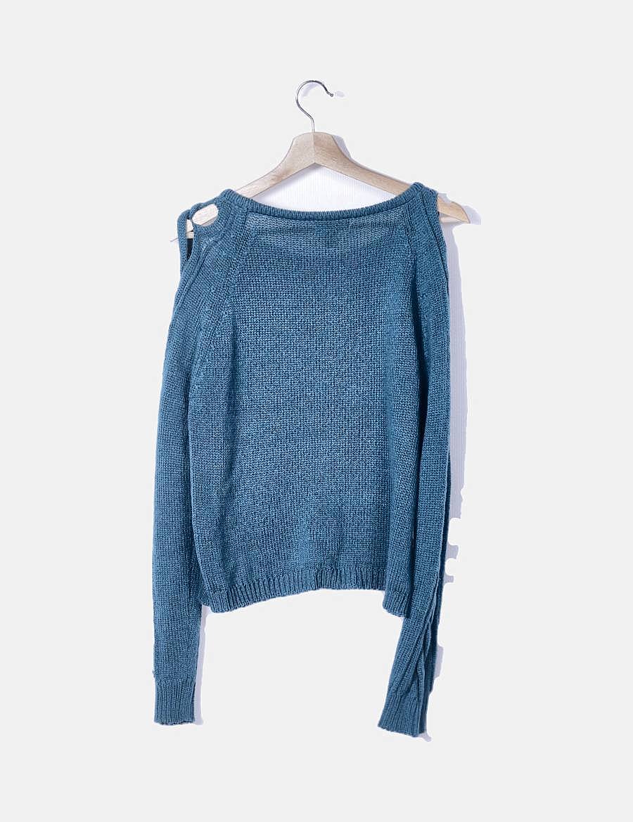 Forever 21 Jersey turquesa detalle hombres (descuento 72 ) Micolet