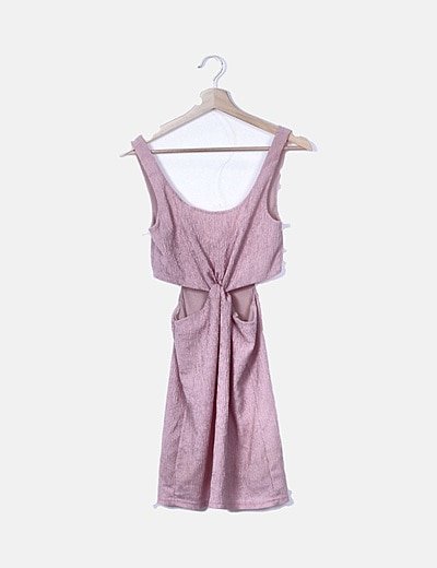 Vestido de alças Bershka