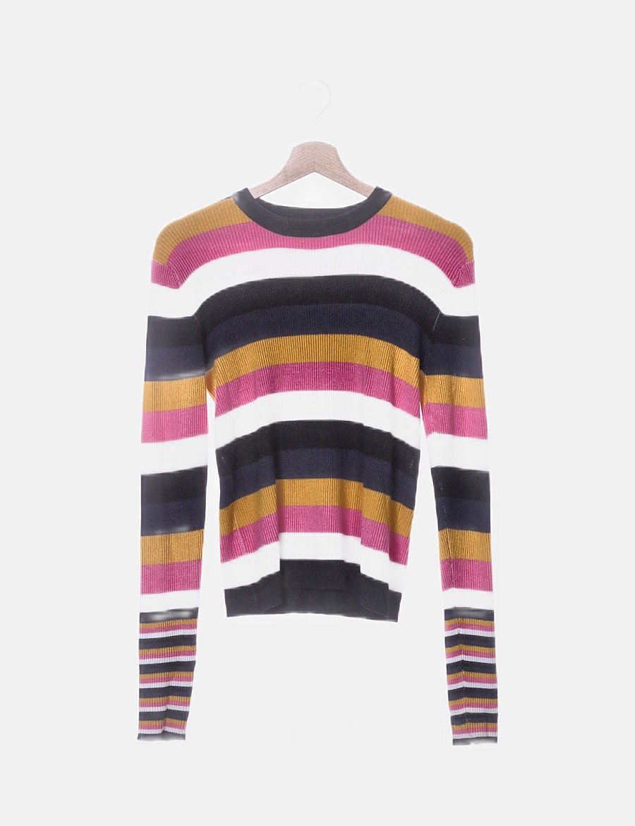 Zara Jersey rayas tricot (descuento 60 ) Micolet