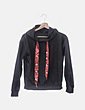 Sudadera negra con perlas NoName