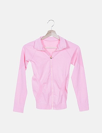 Chaqueta rosa flúor