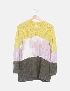 Pull Noir Pailleté BIMBA Y LOLA - Taille S - Occasion Très Bon état - Idéal Pour Les Soirées