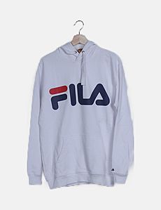 sudadera blanca fila mujer