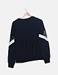Sudadera combinada negra NoName