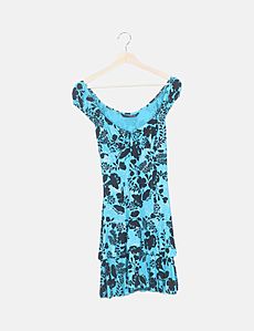 princess polly baby blue dress Jane Norman Vintage Y 2k Sequin Mini Dress main image 0