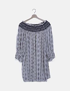 Robe Chemisier Blanche Senes - Taille Unique, Longueur Midi, Neuf Avec étiquettes
