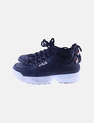 fila bambas negras