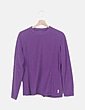 Sudadera polar morada NoName