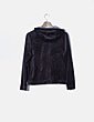 Sudadera marrón velvet NoName
