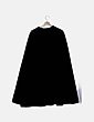 Poncho negro paño NoName