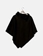 Poncho verde detalle pelo NoName