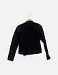 Chaqueta biker negra combinada K.ZELL