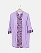 Kaftán morado strass NoName