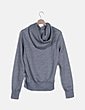 Sudadera con gorro gris NoName