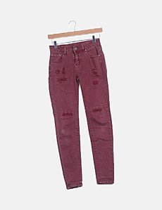 hand work denim jeans