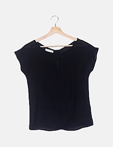 Zara Blusa transparente negra de gasa (descuento 65 %) Micolet Zara Blusa negra transparente con topos (descuento 65