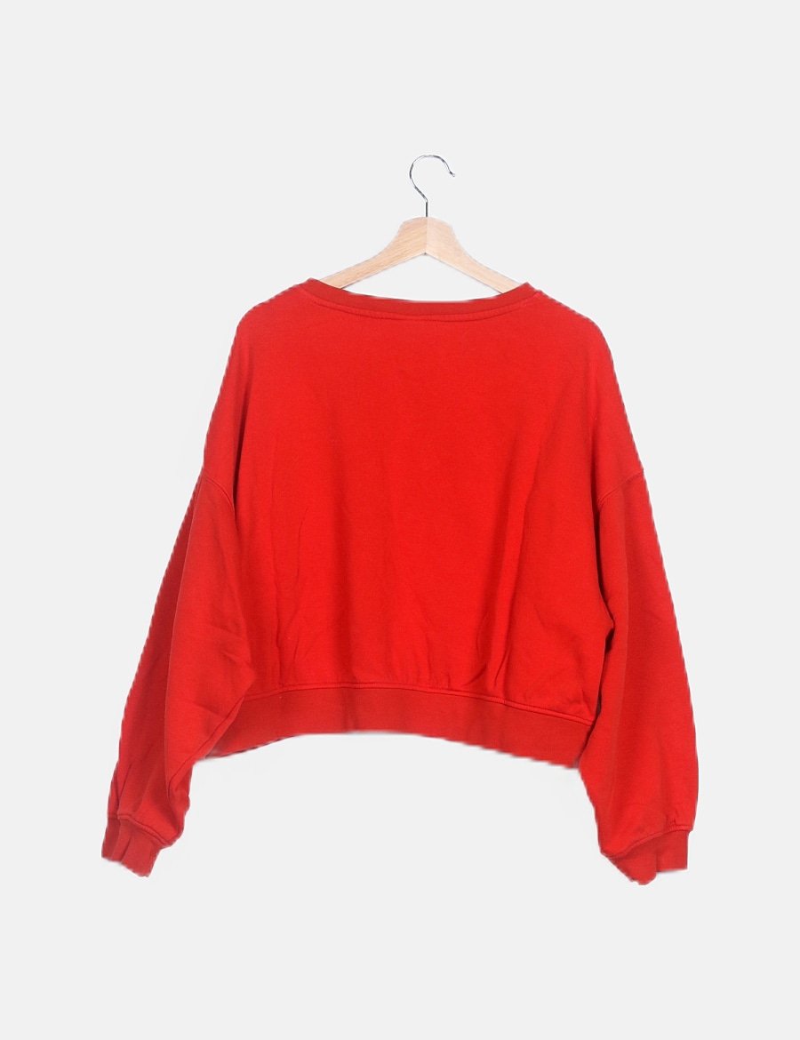 H&M Sudadera roja amour (descuento 67 ) Micolet H&M Sudadera roja amour (descuento 67 ) Micolet