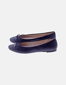 Sapatos Rasos | Mocassim De Pele Com Corrente Azul Marinho - Parfois Mulher  » Ryramos