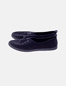 Chaussures Plates H&M Grises Taille 37 Pour Femme - Presque Neuves, Occasion En Excellent état