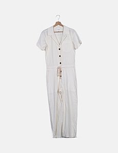 sezane white jumpsuit